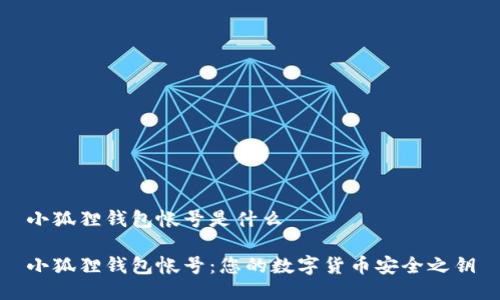 小狐狸钱包帐号是什么

小狐狸钱包帐号：您的数字货币安全之钥