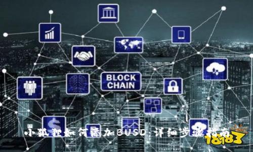 小狐狸如何添加BUSD：详细步骤指南